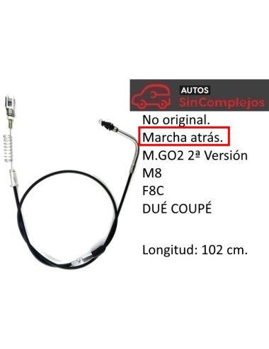 CABLE INVERSOR LIGIER / MICROCAR . MARCHA ATRÁS. 1400649.