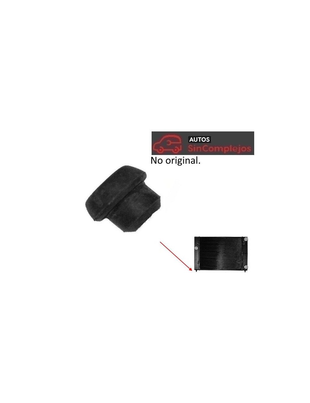 SILENT BLOC DE RADIADOR MOTOR