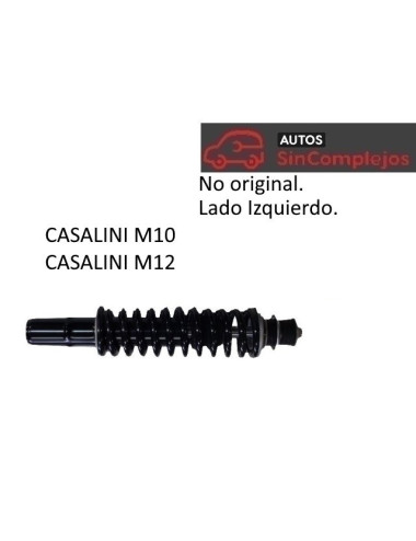 AMORTIGUADOR DELANTERO IZQUIERDO CASALINI M10 /M12 . F2107000039 .NO ORIGINAL