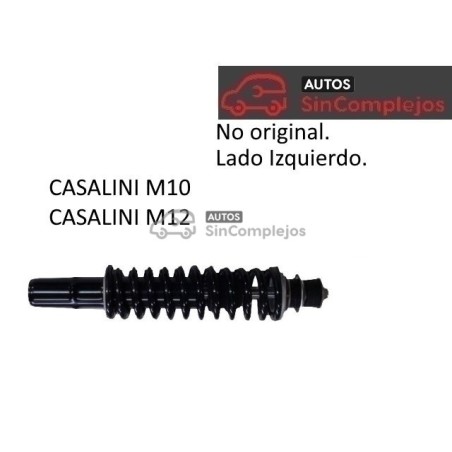 AMORTIGUADOR DELANTERO IZQUIERDO CASALINI M10 /M12 . F2107000039 .NO ORIGINAL