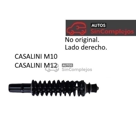 AMORTIGUADOR DELANTERO DERECHO CASALINI M10 /M12 . F2107000040 .NO ORIGINAL