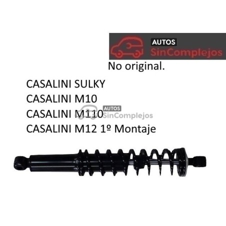 AMORTIGUADOR TRASERO CASALINI SULKY/M10/M12. F2107000032 . NO ORIGINAL