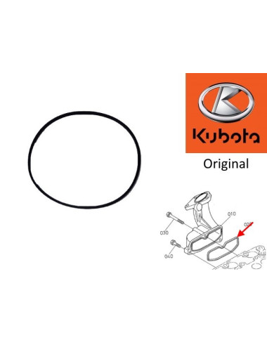 JUNTA DE COLECTOR DE ADMISION KUBOTA Z402. ORIGINAL. K1584111820