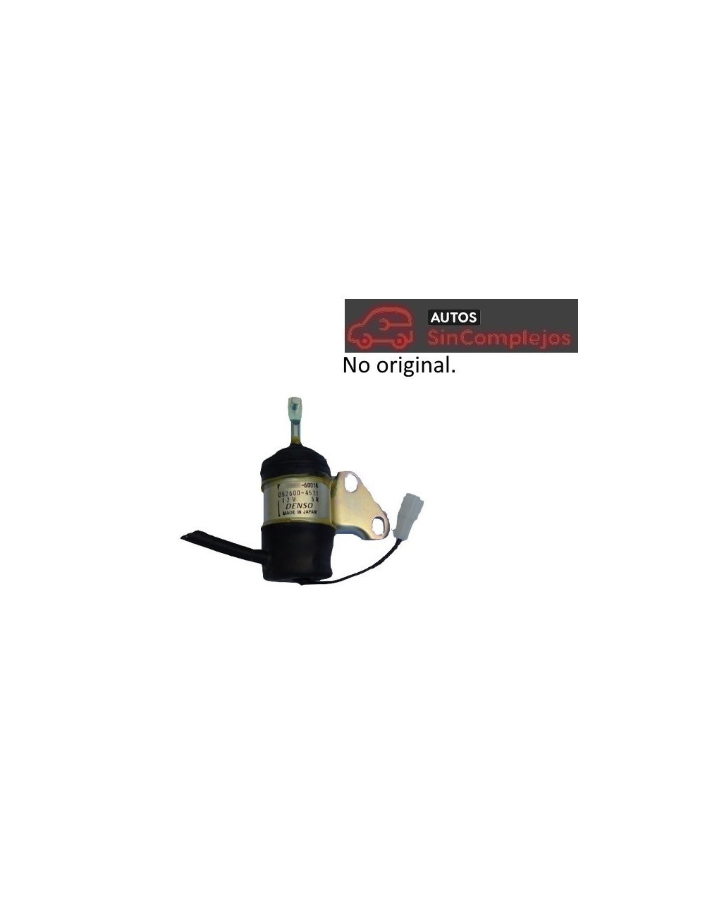 NO ORIGINAL. SOLENOIDE PARO MOTOR NO ORIGINAL. SOLENOIDE PARO MOTOR