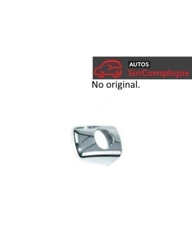 TAPA MANETA EXTERIOR CROMADA LIGIER JS50. NO ORIGINAL.