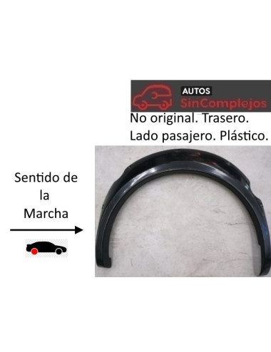ALETÍN DELANTERO DERECHO EN PLÁSTICO ABS AIXAM