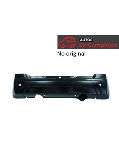 PARAGOLPES O DEFENSA TRASERA EN PLÁSTICO ABS
