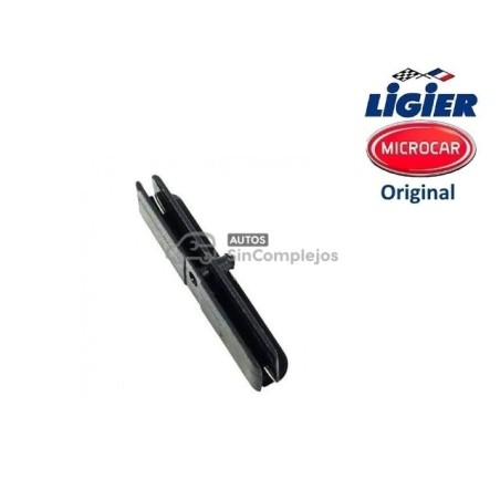 CLIP DE GUIA DE CRISTAL DE PUERTA. MICROCAR / LIGIER. 1009609. ORIGINAL