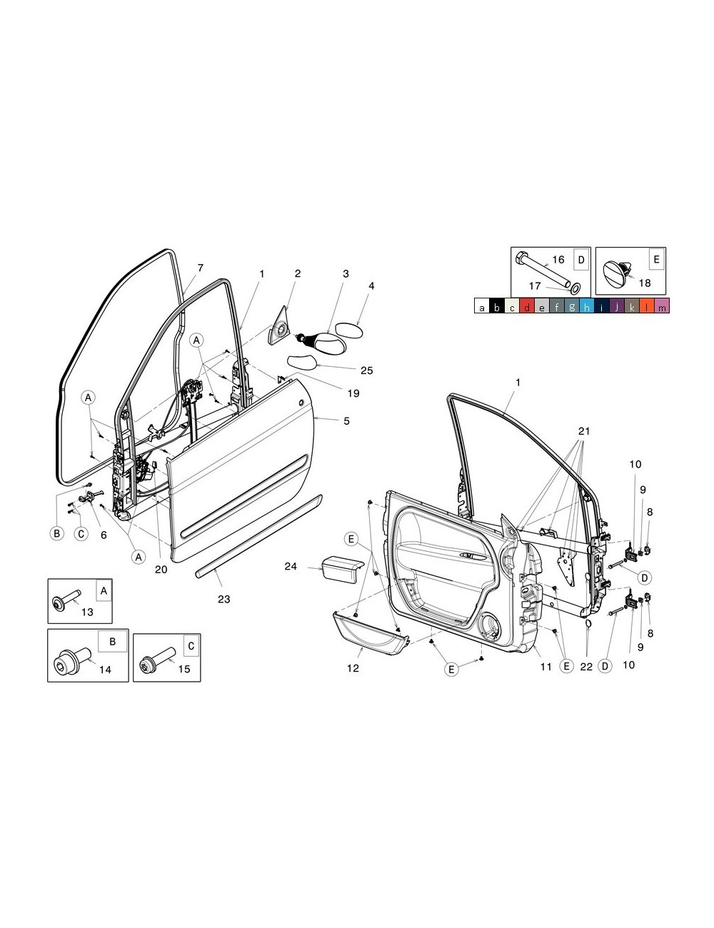 DESPIECE PUERTA MICROCAR M.GO / DUE DESPIECE PUERTA MICROCAR M.GO / DUE