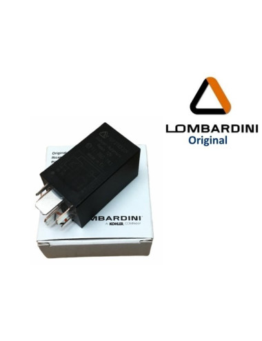 RELÉ DE PRECALENTAMIENTO MOTOR LOMBARDINI LDW502. ORIGINAL.