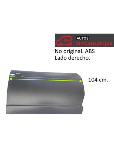 PANEL DERECHO ABS AIXAM 7AP040