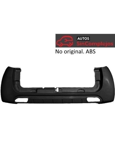 PARAGOLPES TRASERO EN ABS AIXAM CROSSLINE / CROSSOVER 2016/20. NO ORIGINAL. 762BI029