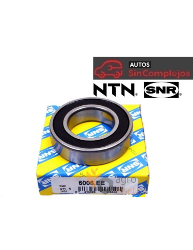 RODAMINETO DE RUEDA TRASERA AIXAM 2016/2020. 510B004. SNR