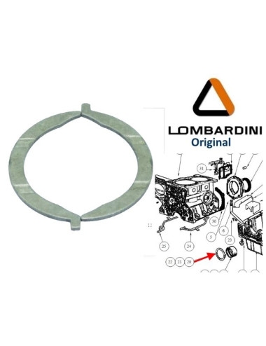 ANILLO  DE TOPE ESTANDAR LOMBARDINI LDW502. ORIGINAL.