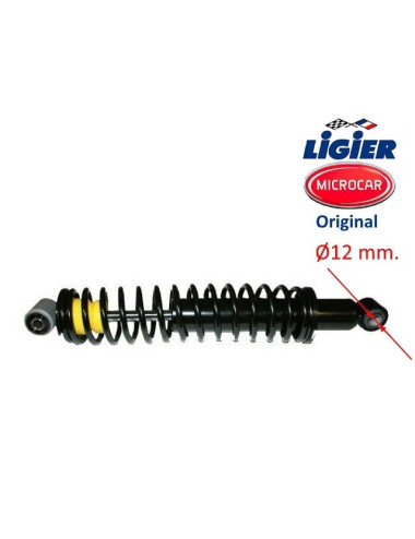AMORTIGUADOR DE SUSPENSION TRASERA MICROCAR MC. 12 MM. ORIGINAL.1004611.
