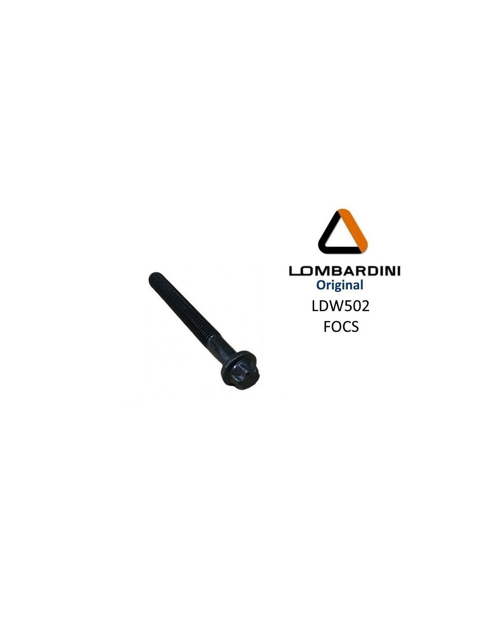 TORNILLO CULATA LOMBARDINI LDW 502. ORIGINAL TORNILLO CULATA LOMBARDINI LDW 502. ORIGINAL