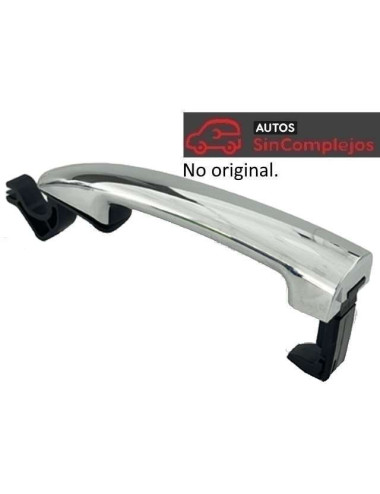 TAPA MANETA EXTERIOR CROMADA LIGIER JS50/ CH40. NO ORIGINAL.1402655