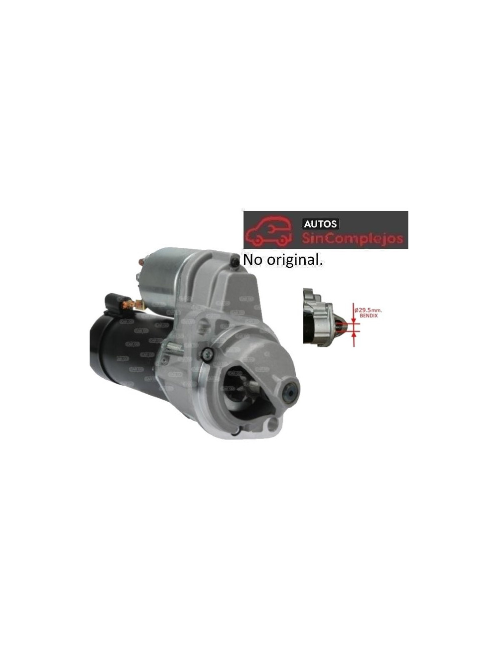 MOTOR DE ARRANQUE Ø29.5 MM 90 DIENTES. CARGO MOTOR DE ARRANQUE Ø29.5 MM 90 DIENTES. CARGO