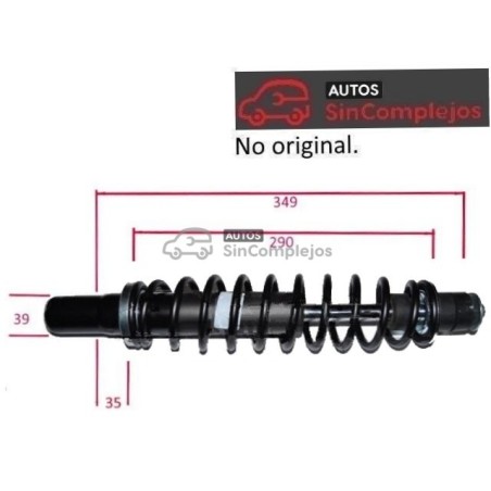 AMORTIGUADOR DELANTERO CHATENET MEDIA 01.16.041 / TOWNLIFE