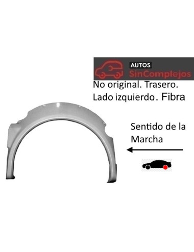 EXTENSION DE ALETA TRASERA IZQUIERDA EN FIBRA 
