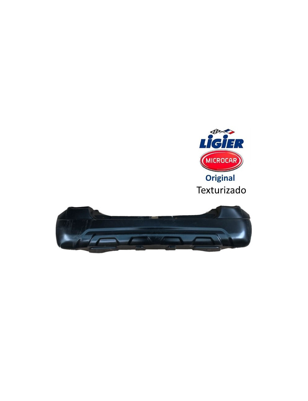 PARAGOLPES TRASERO NEGRO GRANULADO M.GO3 M.GO4/5 M.GO6. ORIGINAL. PARAGOLPES TRASERO NEGRO GRANULADO M.GO3 M.GO4/5 M.GO6. ORIGINAL.