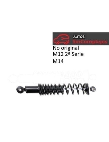 AMORTIGUADOR TRASERO CASALINI M12 2ª / M14 . NO ORIGINAL. F2107000043