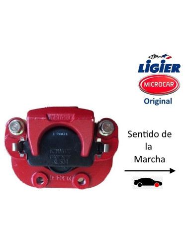 PINZA DE FRENO DELANTERA DERECHA LIGIER / MICROCAR. 1408747. 1408751
