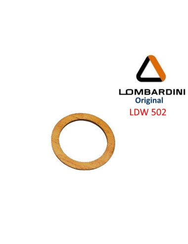 JUNTA DE COBRE DE INYECTOR LOMBARDINI LDW502. ORIGINAL
