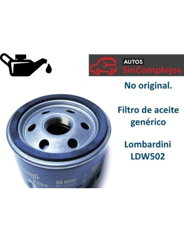 FILTRO ACEITE MOTOR GENERICO