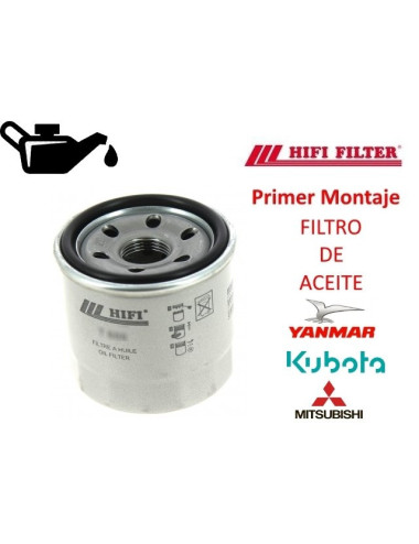 FILTRO DE ACEITE KUBOTA Z402/Z482 , YANMAR Y MITSUBISHI