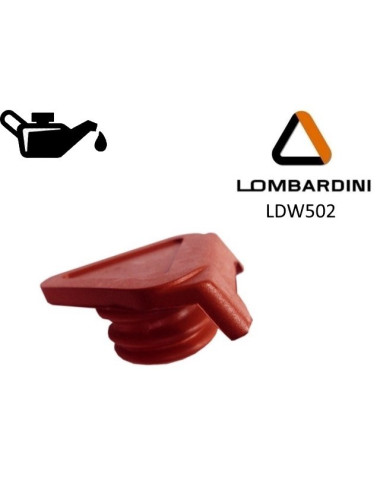 TAPÓN LLENADO DE ACEITE LOMBARDINI LDW502. ORIGINAL. SIN ROSCA