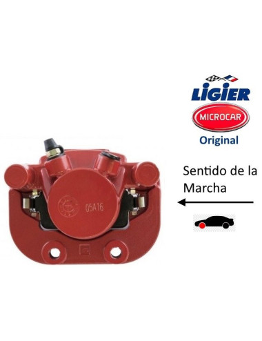 PINZA DE FRENO DELANTERA IZQUIERDA LIGIER / MICROCAR. 1408746. ORIGINAL