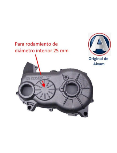 SEMICARTER IZQUIERDO AIXAM Ø25MM. 3APC29. ORIGINAL