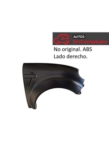 ALETA DELANTERA DERECHA EN PLÁSTICO ABS 