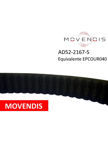 CORREA DE VARIADOR DE CAJA CAMBIO BD52-2167. ECONÓMICA