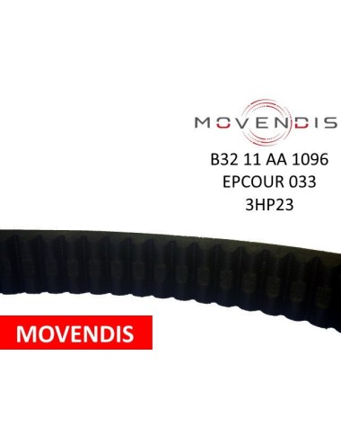 CORREA DE VARIADOR MOVENDIS . B3211AA1096 / 033 / 022