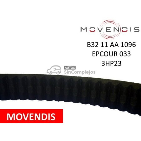 CORREA DE VARIADOR MOVENDIS . B3211AA1096 / 033