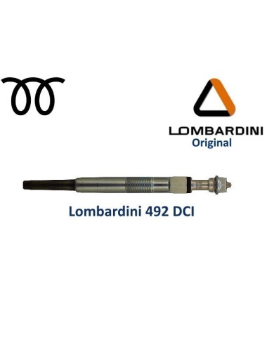 BUJIA DE PRECALENTAMIENTO LOMBARDINI LDW 492 DCI. ORIGINAL.