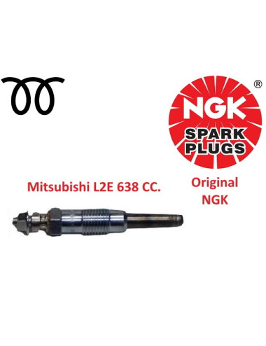 SC858 BUJÍA MITSUBISHI L2E 638 CC. NGK.