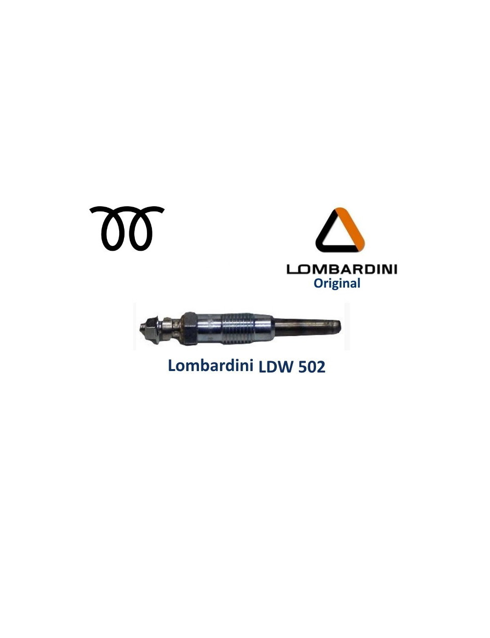 LDW 502. BUJIA PRECALENTAMIENTO. ORIGINAL. LDW 502. BUJIA PRECALENTAMIENTO. ORIGINAL.