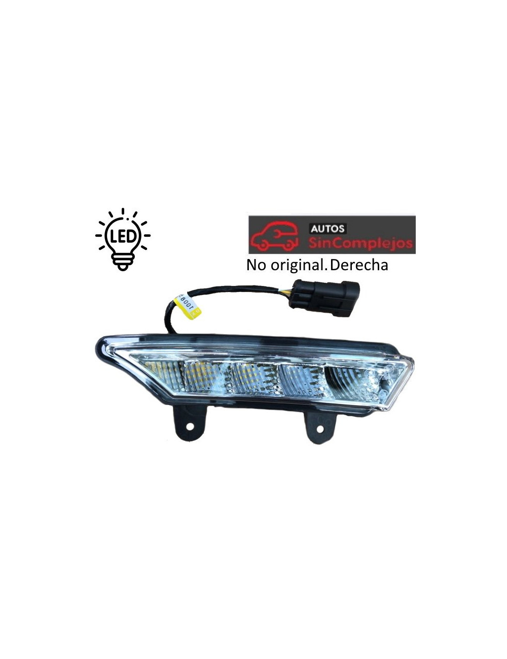 LUZ LED DERECHA AIXAM 2016. NO ORIGINAL. 800BF152 LUZ LED DERECHA AIXAM 2016. NO ORIGINAL. 800BF152