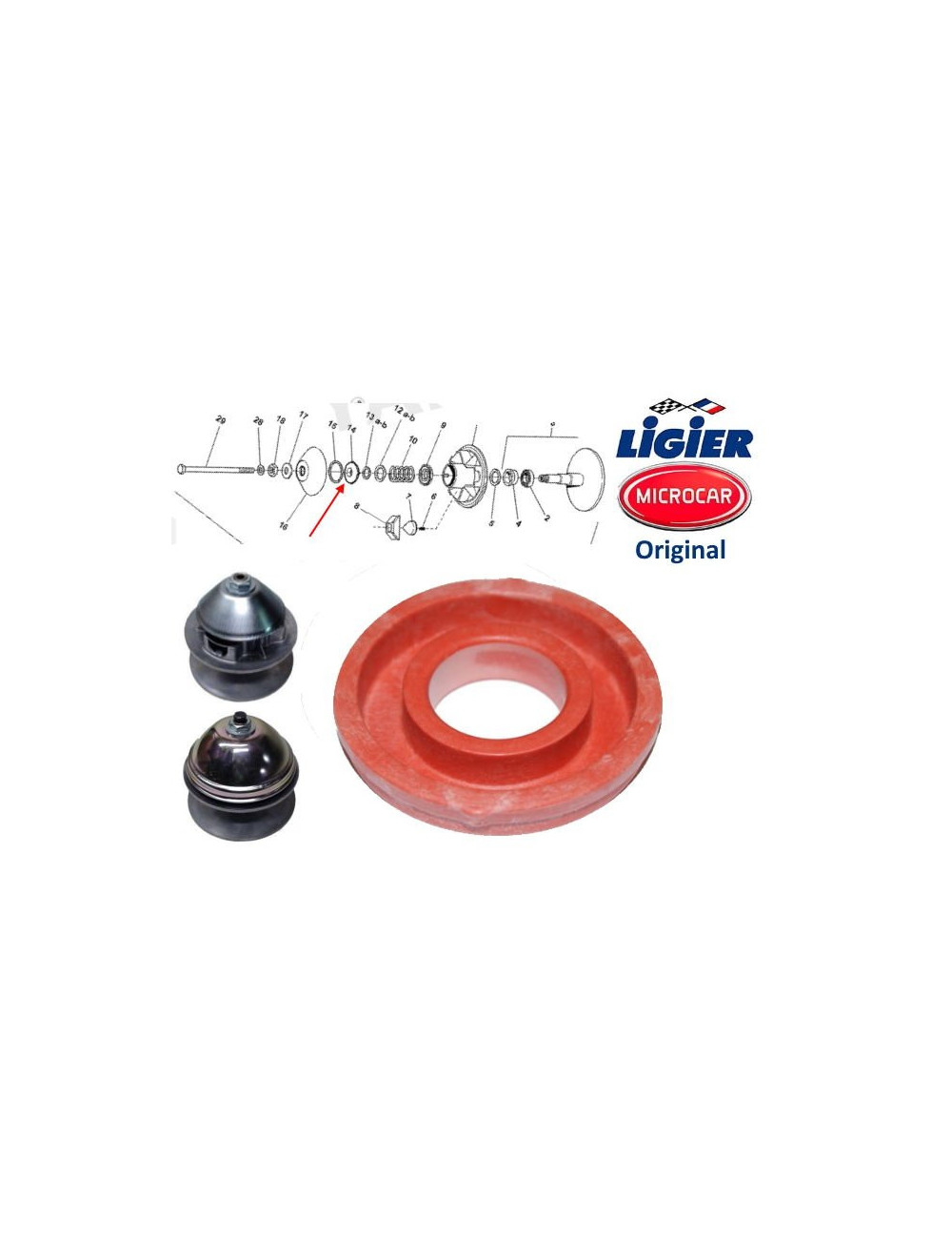 CASQUILLO DE TEFLON SUPERIOR VARIADOR DE MOTOR MODERNO CASQUILLO DE TEFLON SUPERIOR VARIADOR DE MOTOR MODERNO