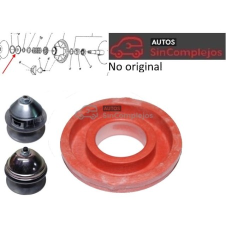 CASQUILLO TEFLÓN SUPERIOR VARIADOR MOTOR. No original.