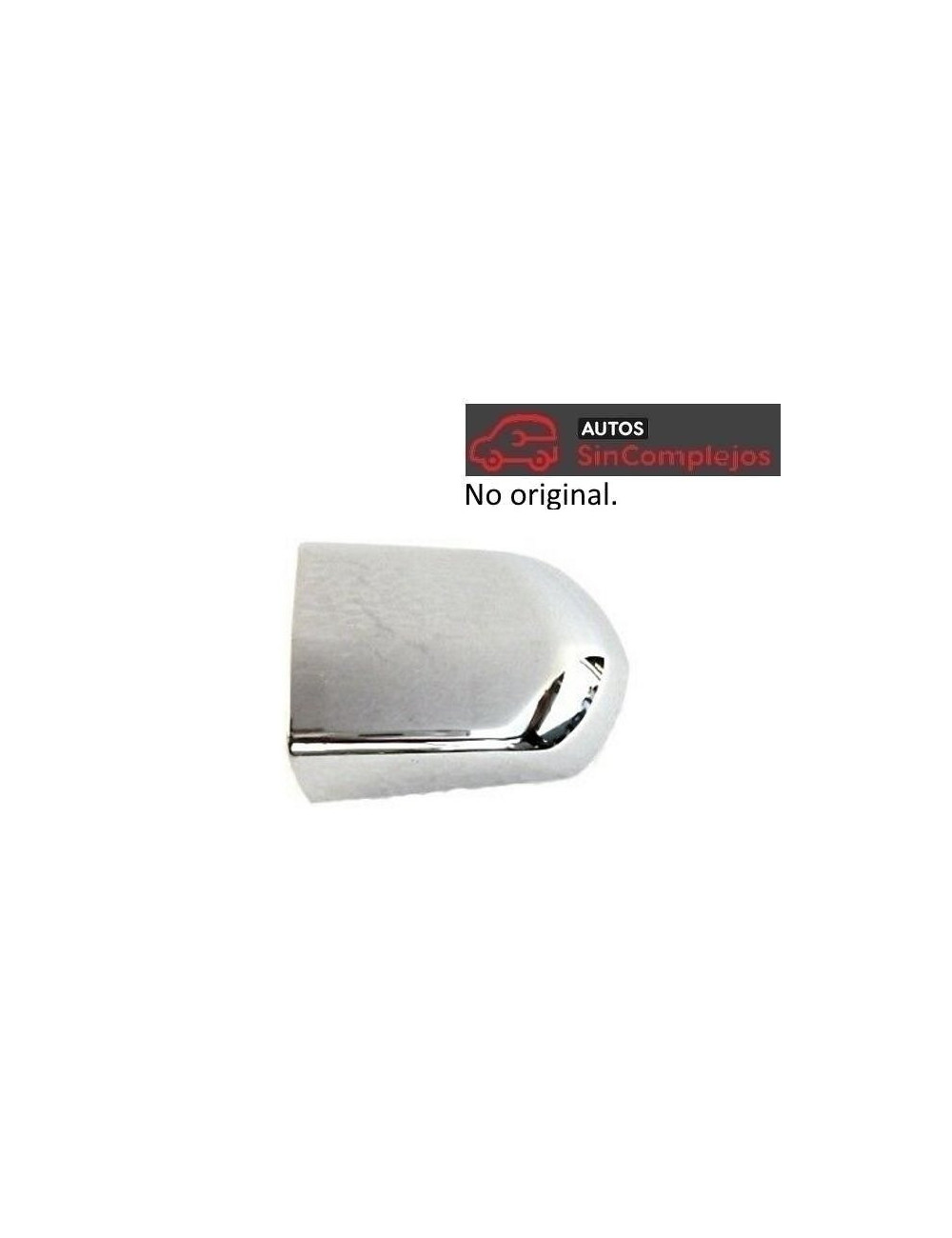TAPA DERECHA DE MANETA EXTERIOR CROMADA AIXAM. 7AP112A TAPA DERECHA DE MANETA EXTERIOR CROMADA AIXAM. 7AP112A