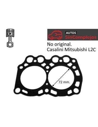 JUNTA CULATA MOTOR MITSUBISHI. 70 mm.