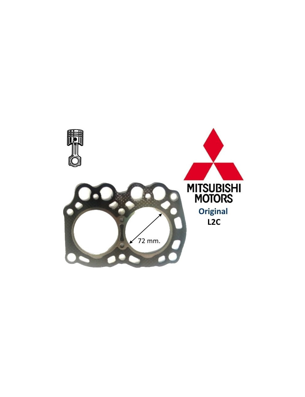 JUNTA DE CULATA MOTOR MITSUBISHI. ORIGINAL. F098000019. JUNTA DE CULATA MOTOR MITSUBISHI. ORIGINAL. F098000019.