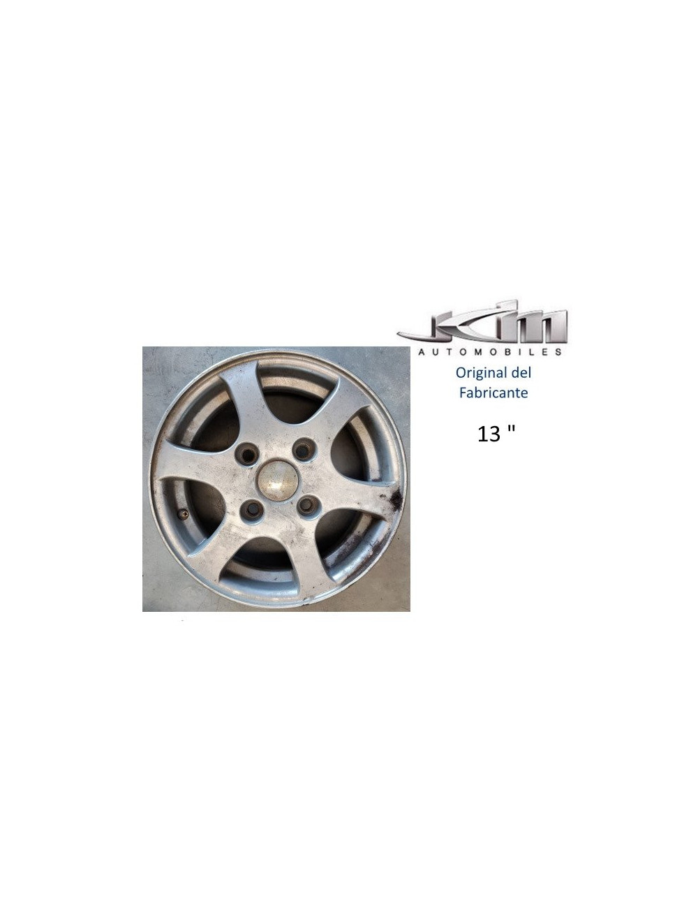 LLANTA DE ALUMINIO JDM ABACA / ALBIZIA 13". ORIGINAL LLANTA DE ALUMINIO JDM ABACA / ALBIZIA 13". ORIGINAL