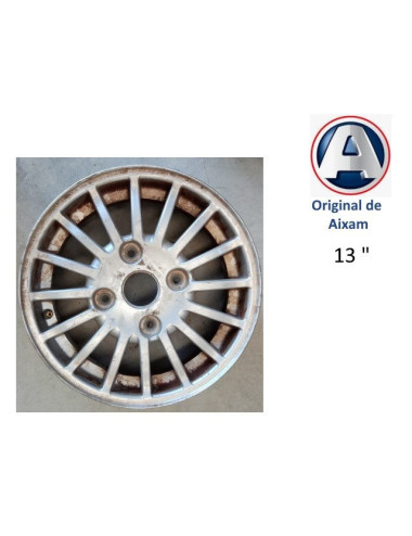 LLANTA DE ALUMINIO AIXAM 721 /741 / SCOUTY / CROSS 13". ORIGINAL