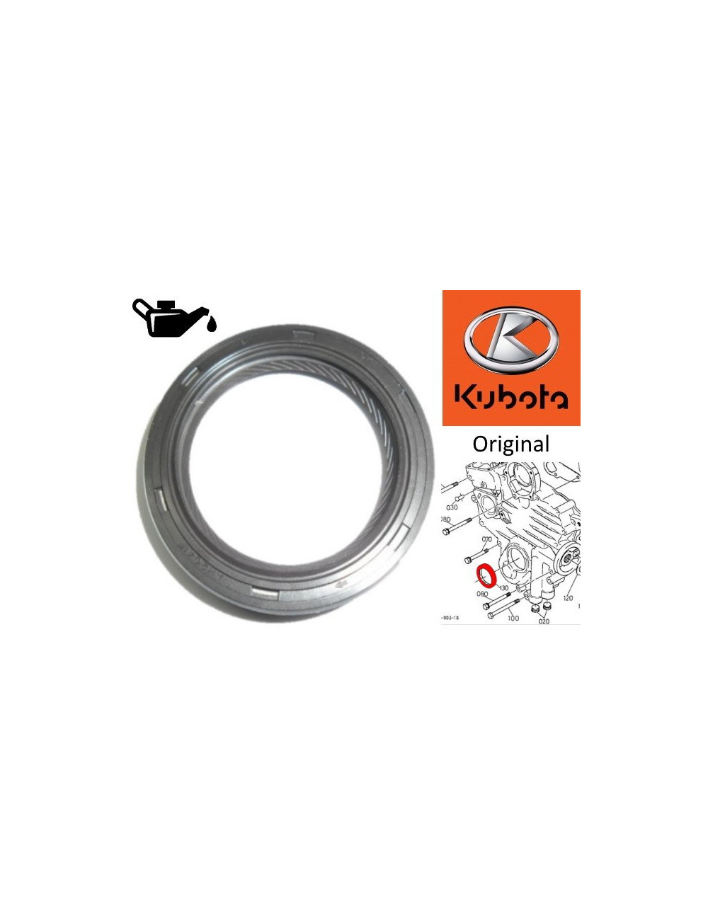 RETEN CIGÜEÑAL Z402. LADO DISTRIBUCIÓN. RETEN CIGÜEÑAL Z402. LADO DISTRIBUCIÓN.