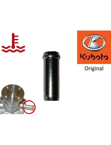 TUBO DE BOMBA DE AGUA DE MOTOR KUBOTA.ORIGINAL.1624173370